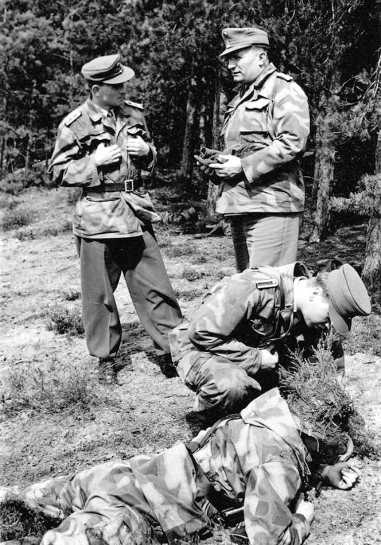 Geländeausbildung 1965