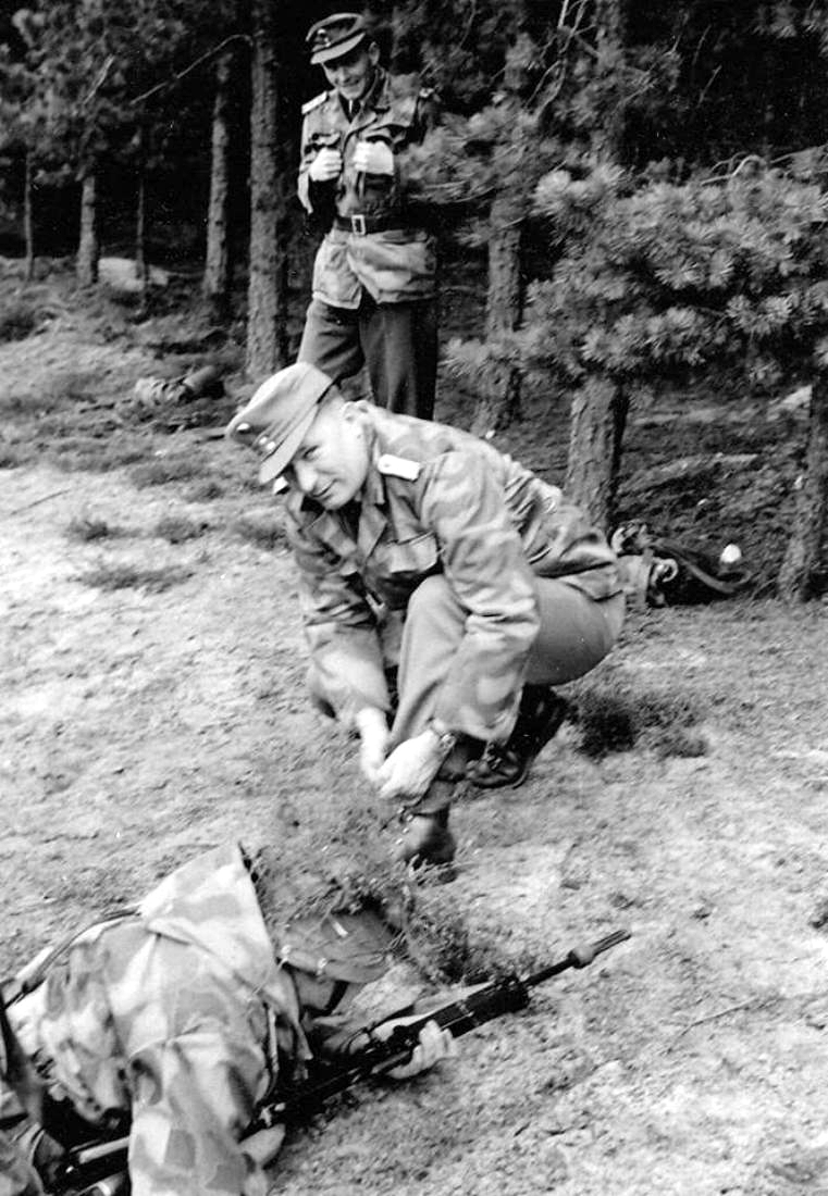 Geländeausbildung 1965