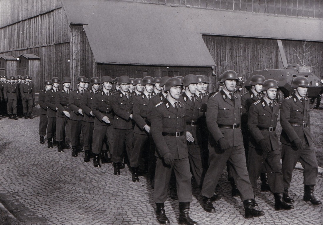 Auf dem Weg zur Vereidigung