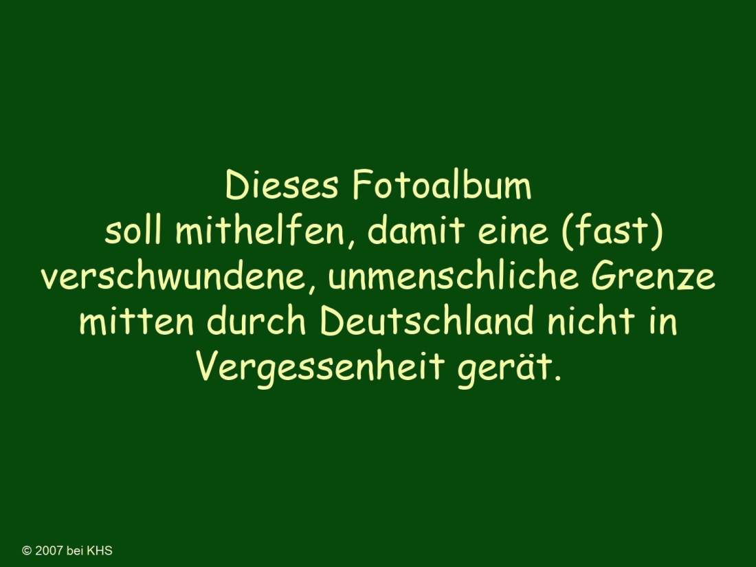 Die Grenze im Eichsfeld 2