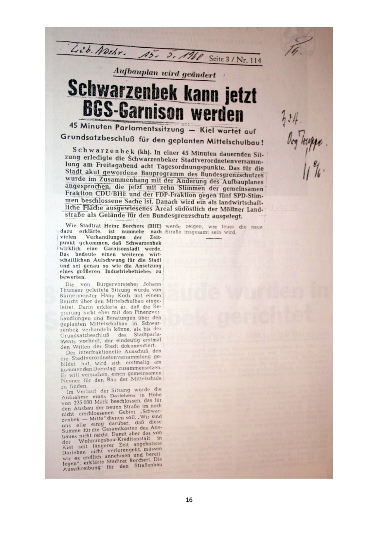 Chronik Schwarzenbek 16