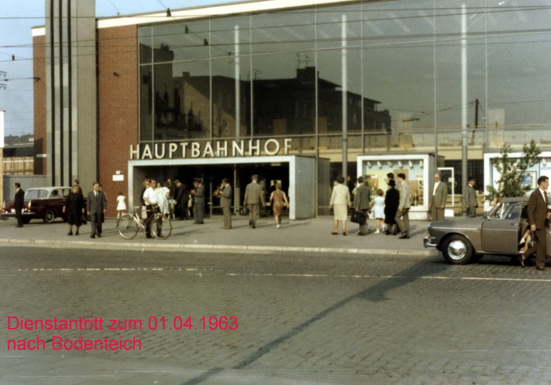 Am Bahnhof Recklinghausen