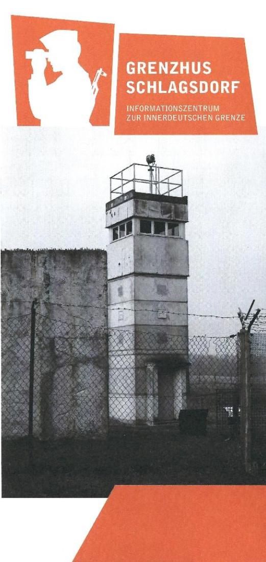Grenzhus Schlagsdorf Broschuere 1